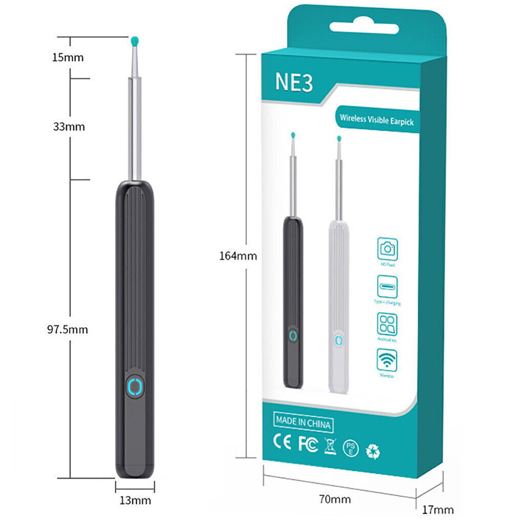 Wireless Cleaner Set Ear Wax Removal Tool Ear Cleaning With Camera And Light UK