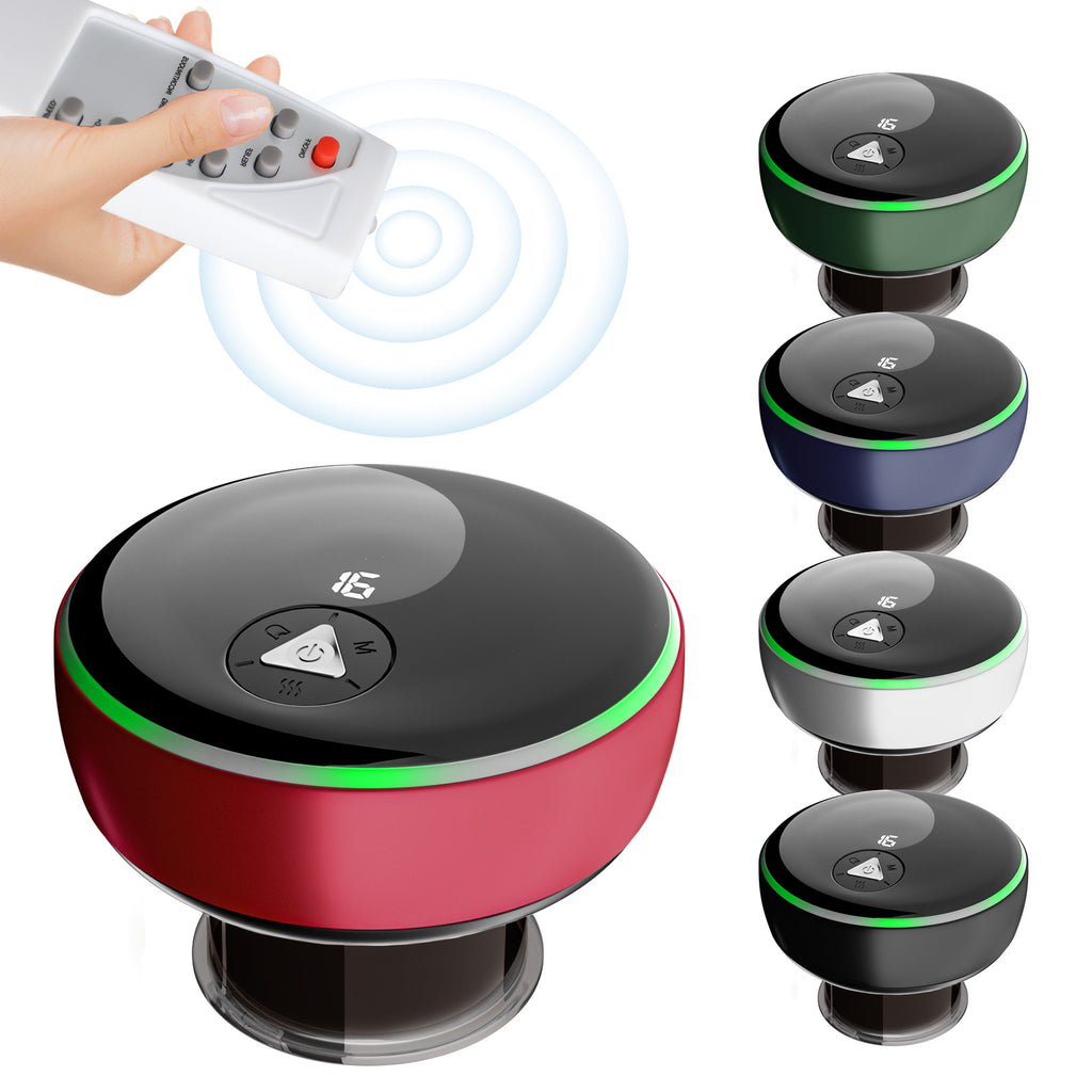 Remote Control Intelligent Cupping Device Electric Gua Sha Scraping Massager