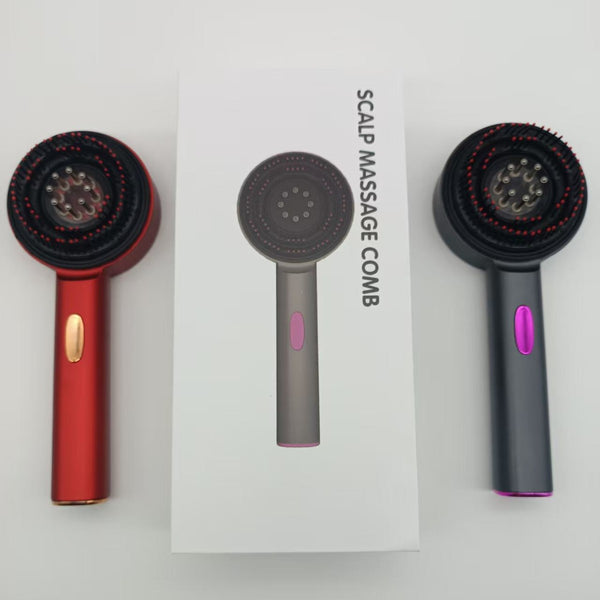 Electric Household Scalp Liquid Guide Red Light Anti-hair Care Hair Care Comb