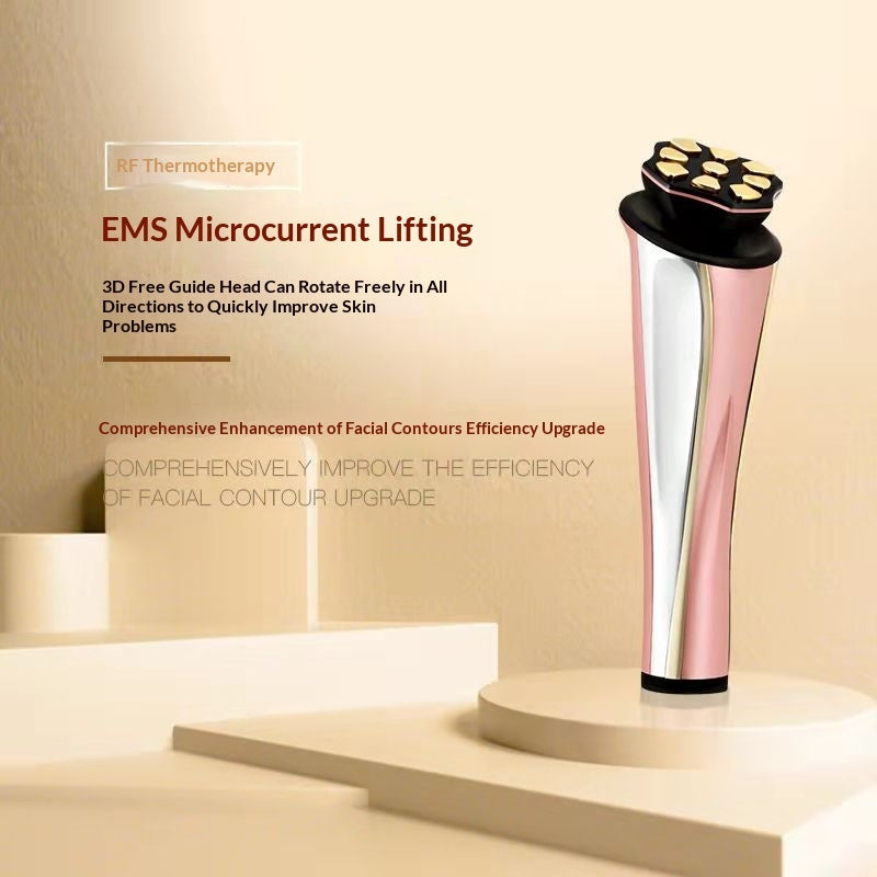 New Multi-functional Colorful-light Facial Rejuvenation EMS Microcurrent Lifting And Firming Massage Device