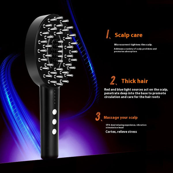 Scalp Medicine Supplying Device Multifunctional Vibration Massage