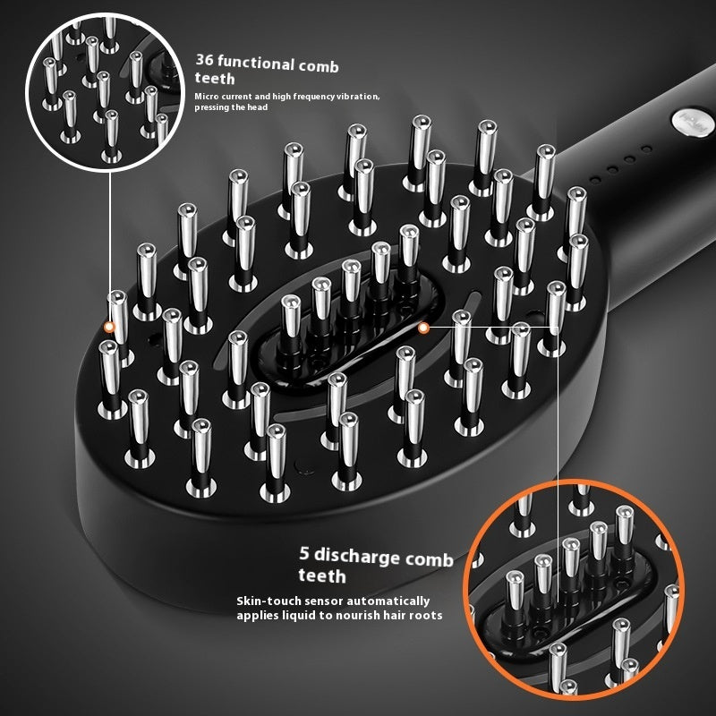 Scalp Medicine Supplying Device Multifunctional Vibration Massage