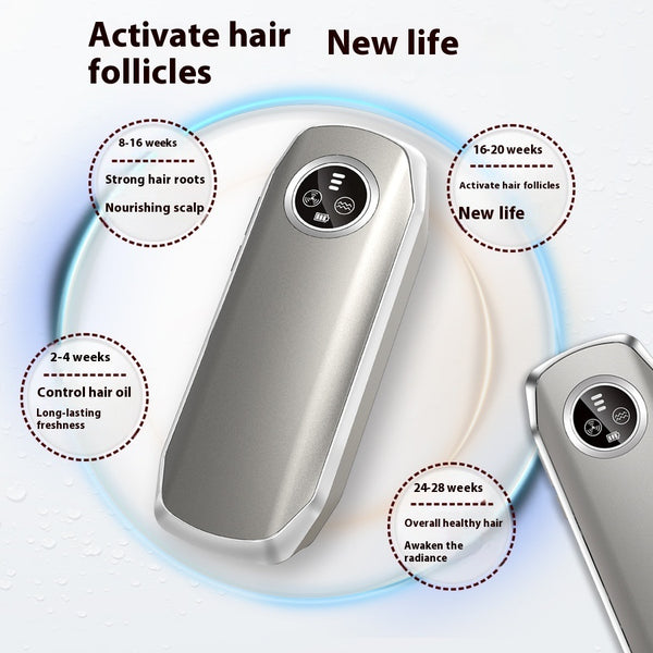 Laser Hair-growing Comb Infrared EMS Scalp Care