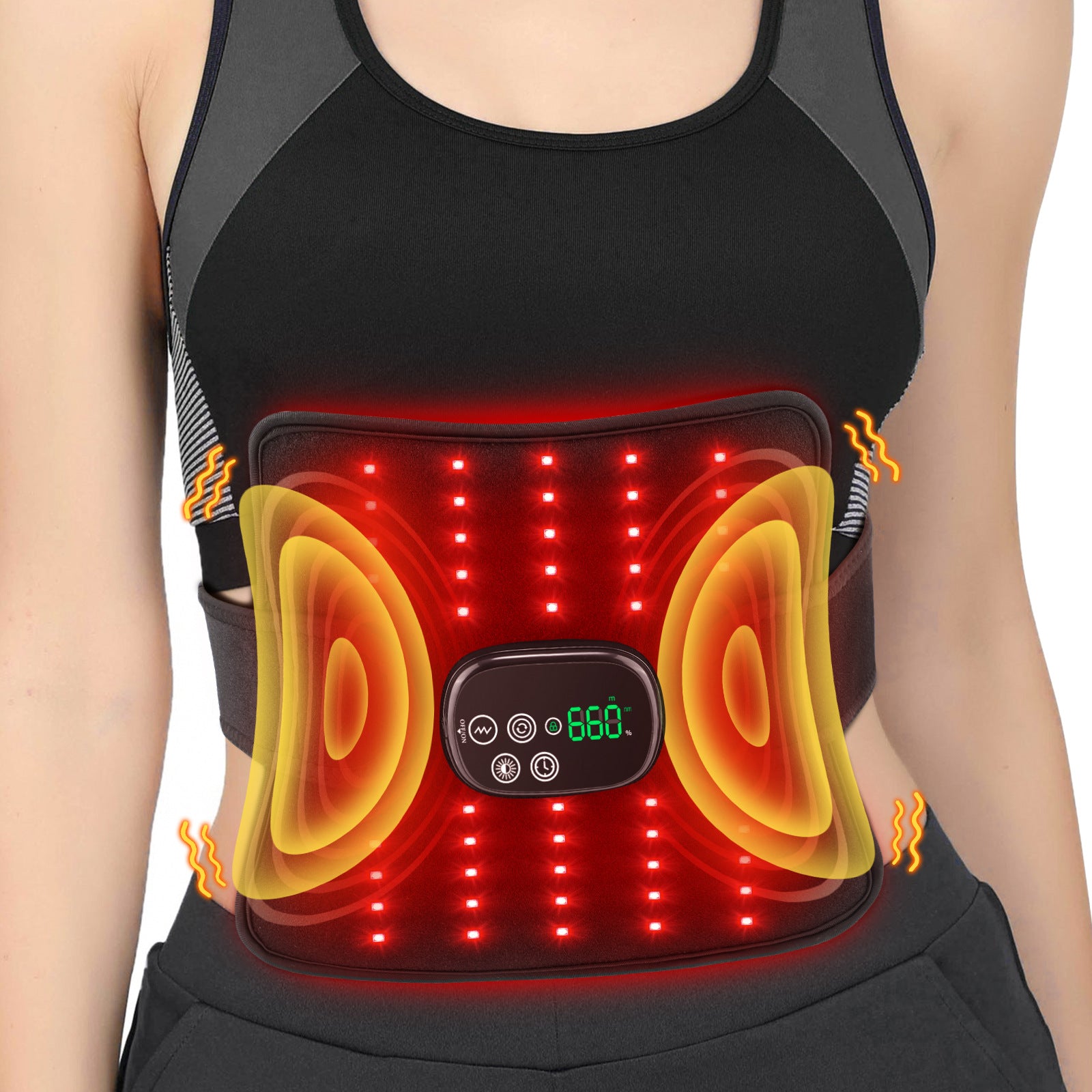 Household Red Light Charging Vibrating Red Light Therapy Mat