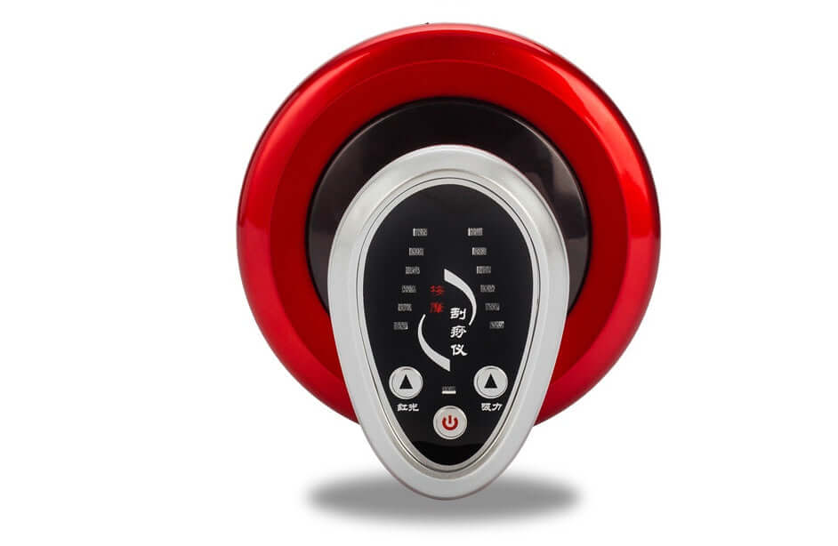 Electric negative pressure suction massage device
