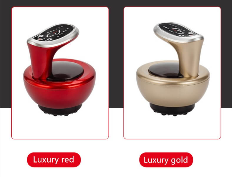 Electric negative pressure suction massage device