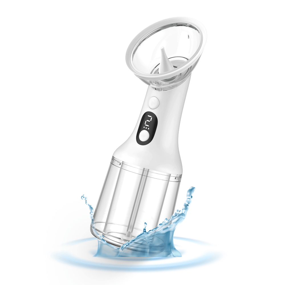 Household Electric Water Wash Waterproof Ear Wax Removal Powered Ear Washer Machine Portable Wireless Ear Cleaning Kit