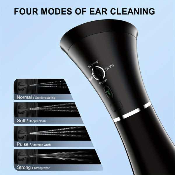 Electric Ear Wax Removal System Water Powered Ear Cleaning