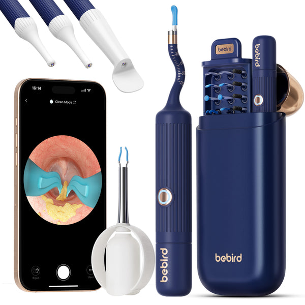Bebird EarSight Plus Earwax Removal Tool Ear Canal Cleaner, Equipped With A Camera For Ear Nose Throat Examination.