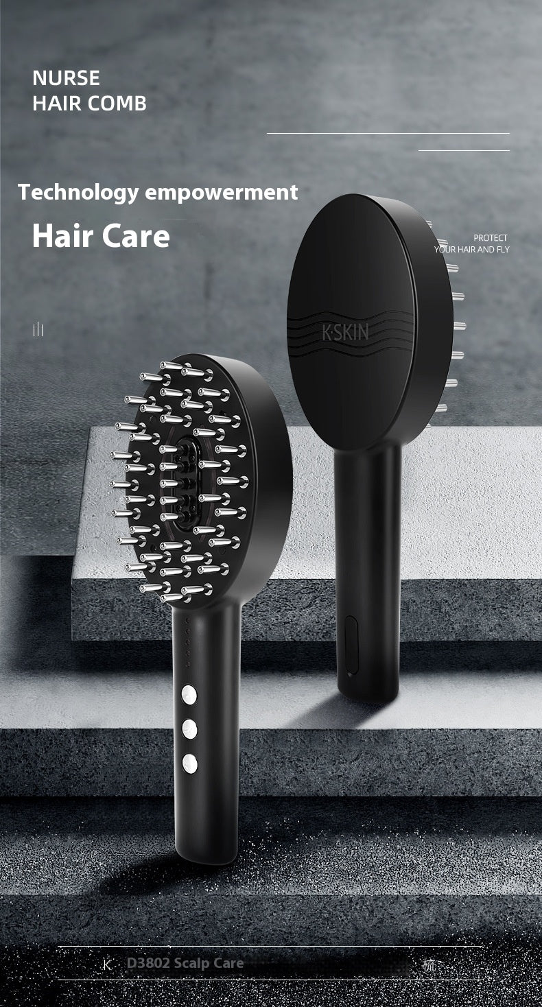 Scalp Medicine Supplying Device Multifunctional Vibration Massage