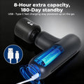 Massage Gun With Heat And Cold, Mini Massage Gun Deep Tissue Heat Muscle Massage