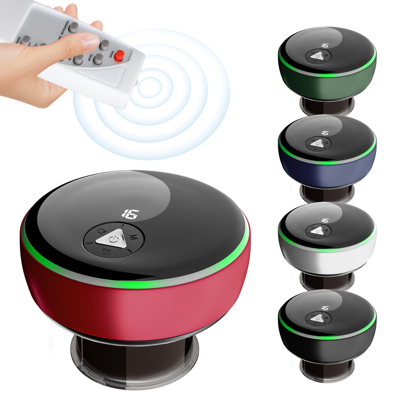 Remote Control Intelligent Cupping Device Electric Gua Sha Scraping Massager