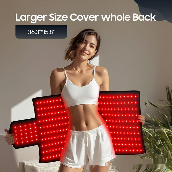 Near-infrared Light-heated Red-light Therapy Waist Belt