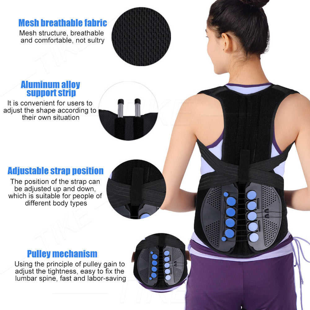 Pulley Type Back Posture Correction Belt