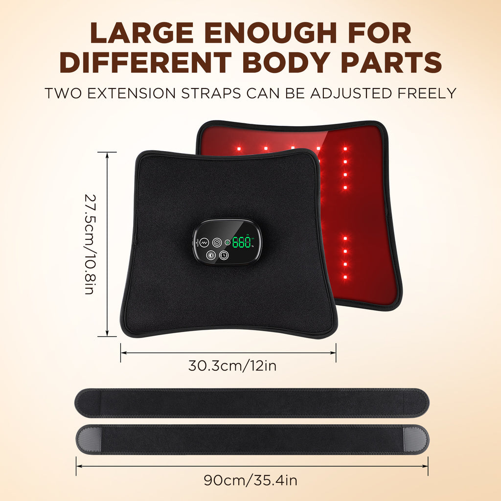 Household Red Light Charging Vibrating Red Light Therapy Mat